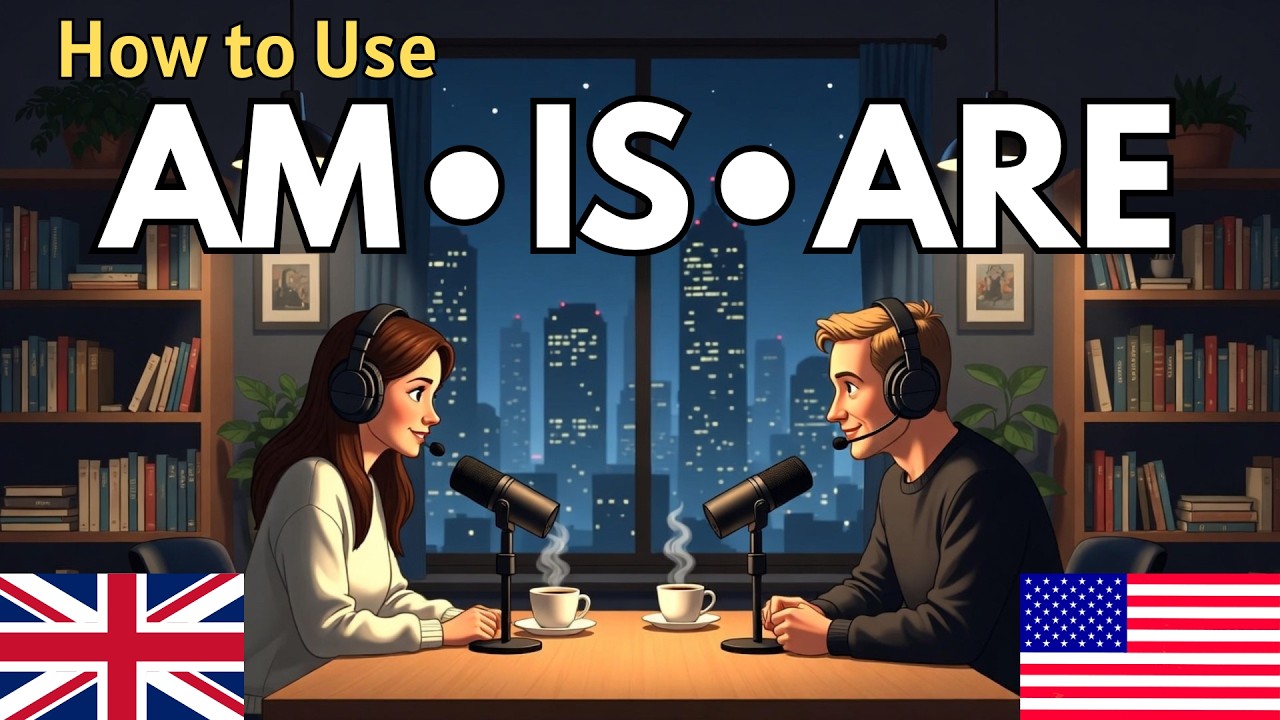Learn Present Continuous FAST | AM / IS / ARE + ING