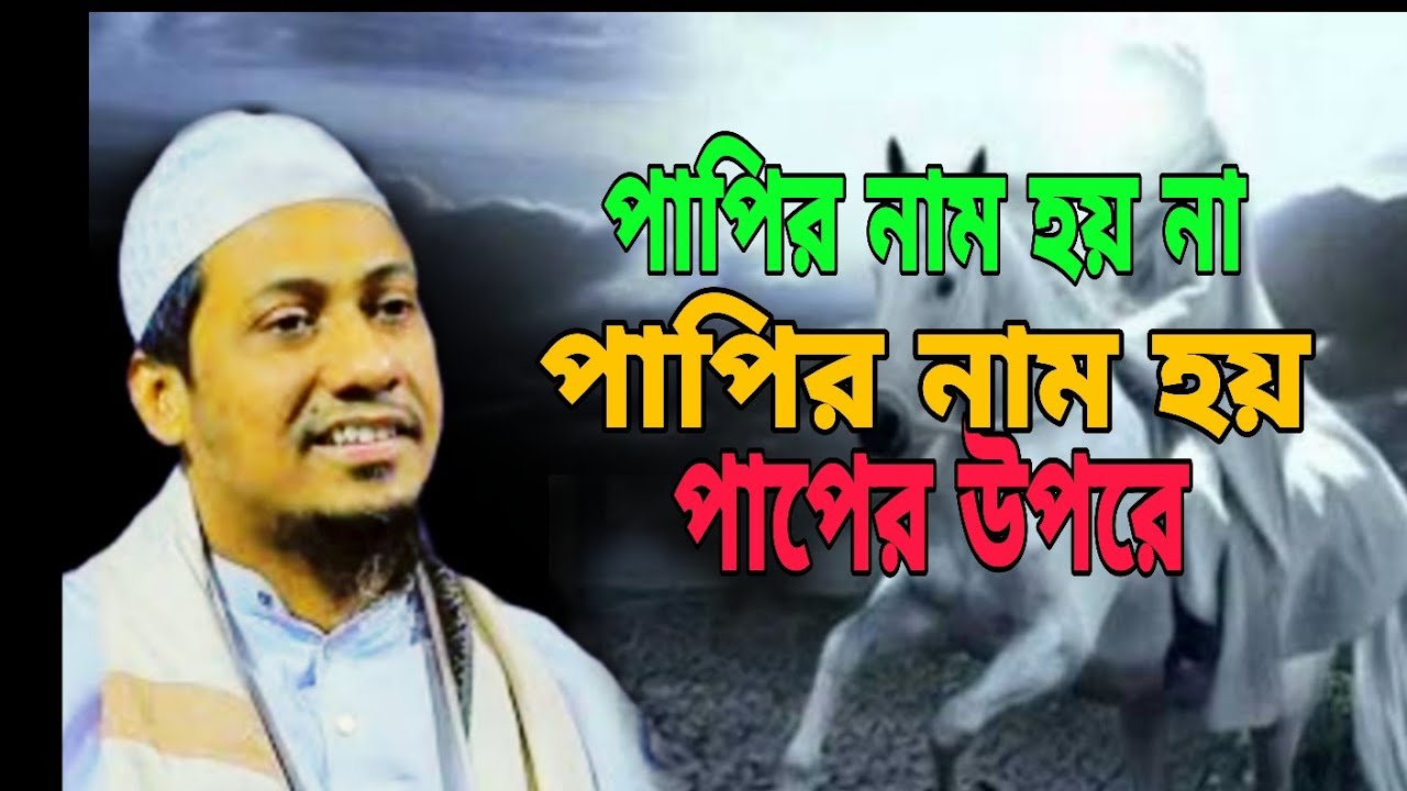 রমজান মাসের সেরা ওয়াজ,পাপের নাম হয় না পাপীর নাম হয় পাপের উপরে। মুফতি আনিসুর রহমান আশরাফী 