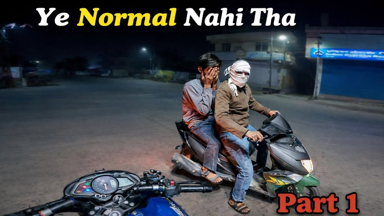Night Ride Par Ajeeb Experience 😶 | Part 1 | True Incident | GoPro hero 12 