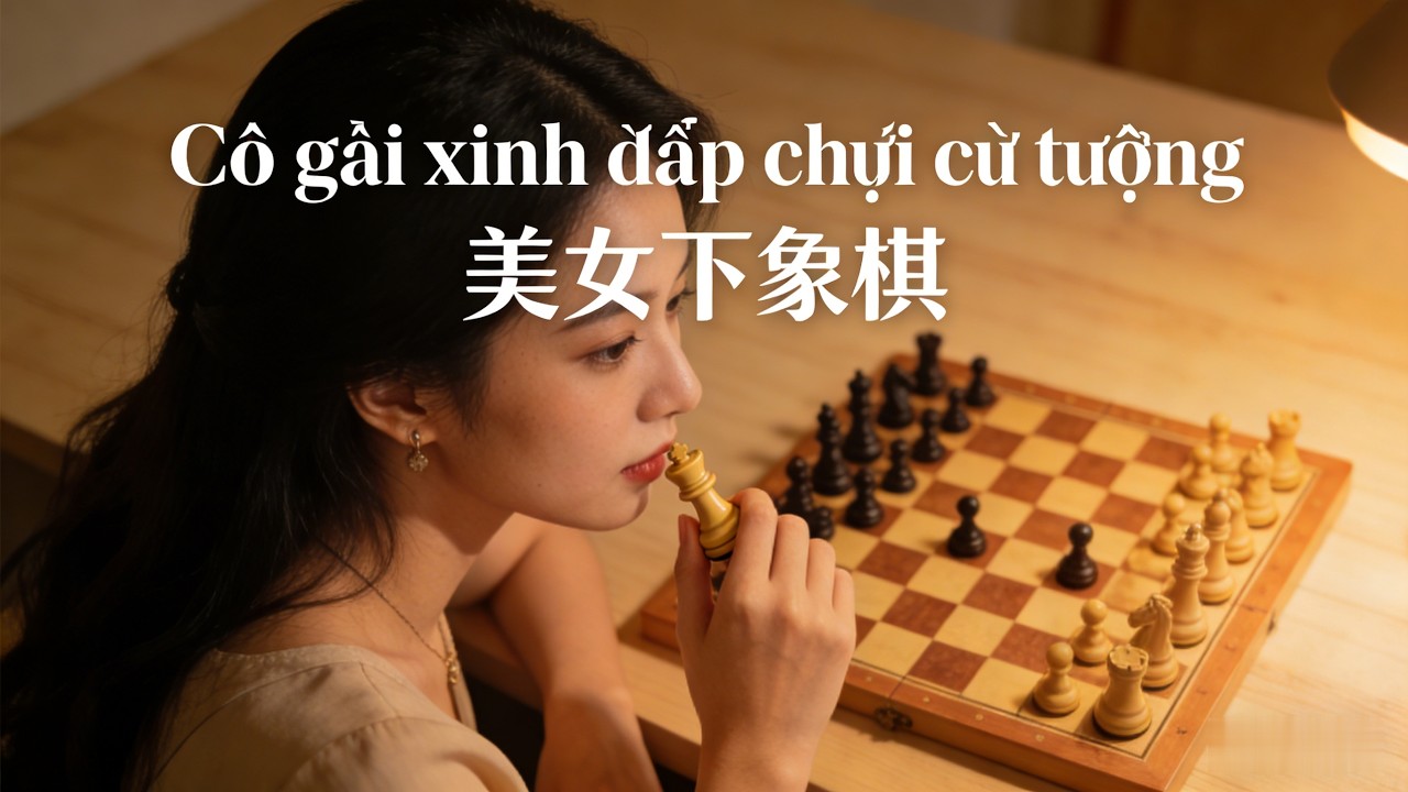 颜值这么高就算了，棋艺还这么恐怖