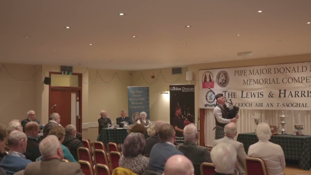 Stuart Liddell - Hornpipe & Jig - P/M Donald Macleod MBE Memorial Competition 2024