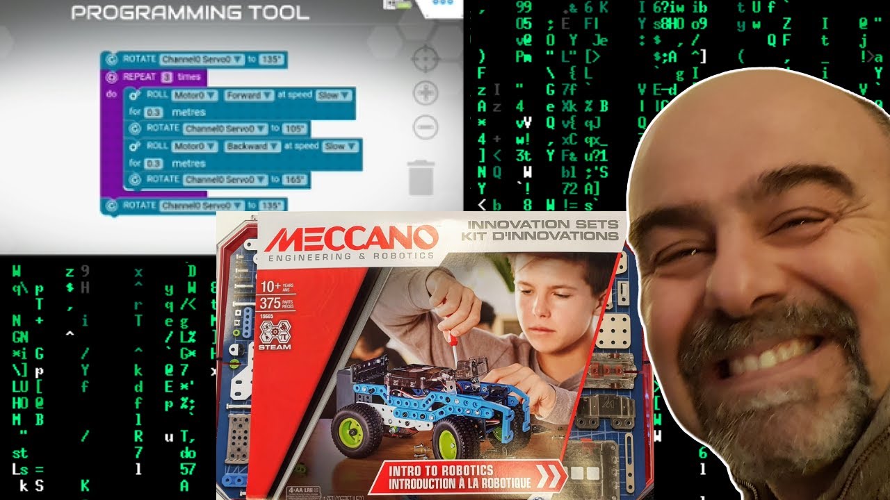How to program Meccano 19605 Intro to Robotics Car
