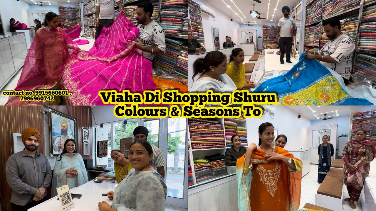 Viaha Di Shopping Shuru, Colours & Seasons To First Time Shopping 🛍️ 