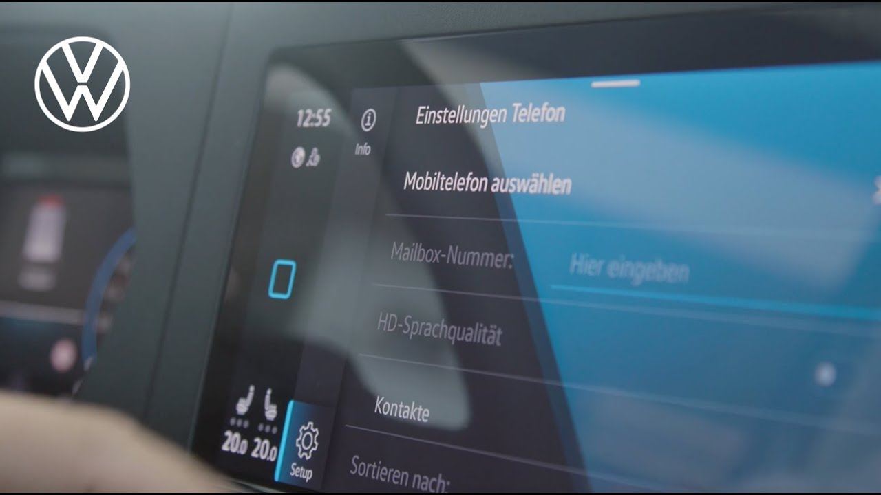 Caddy - Mobiltelefon koppeln