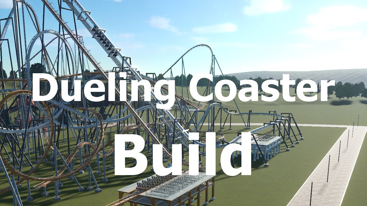 Dueling Coaster's Build! Planet Coaster