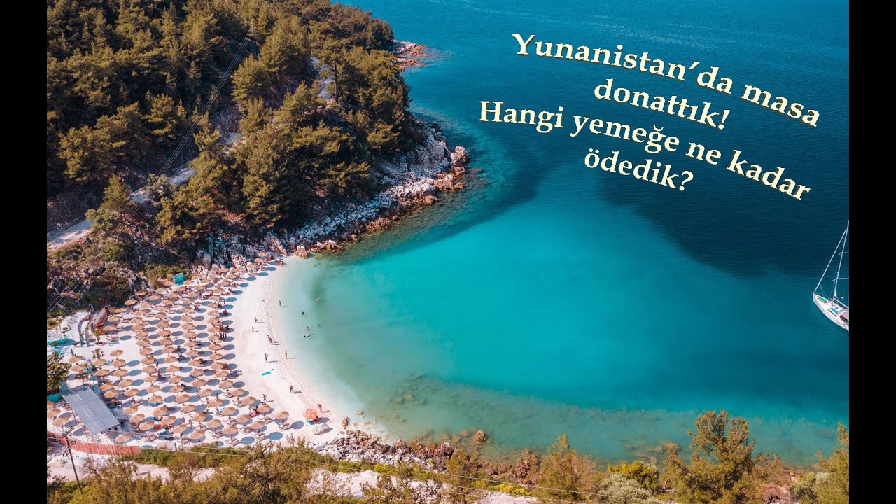 Thassos'ta bir akşam yemeği ücreti ne kadar?