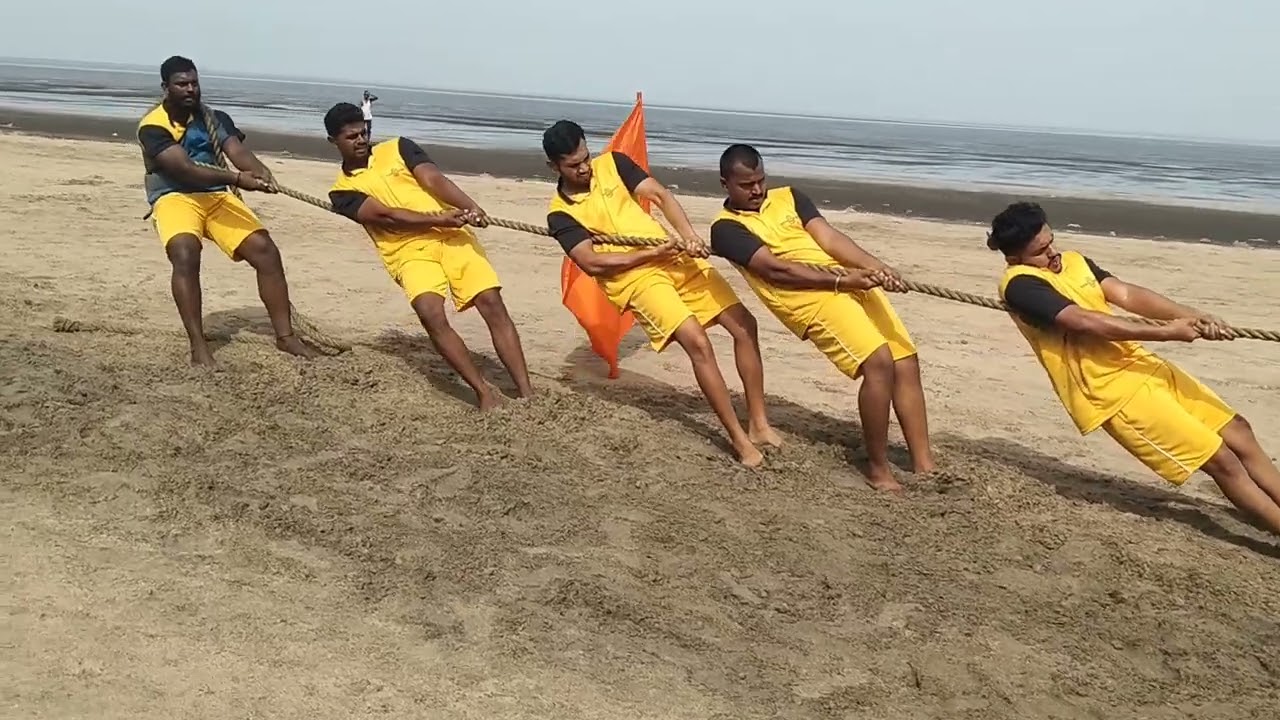 TUG OF WAR Chinchani beach palghar Maharashtra(1)