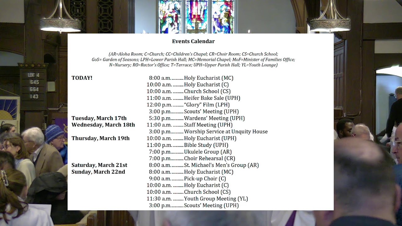 Sunday Worship, March 15th, 2026