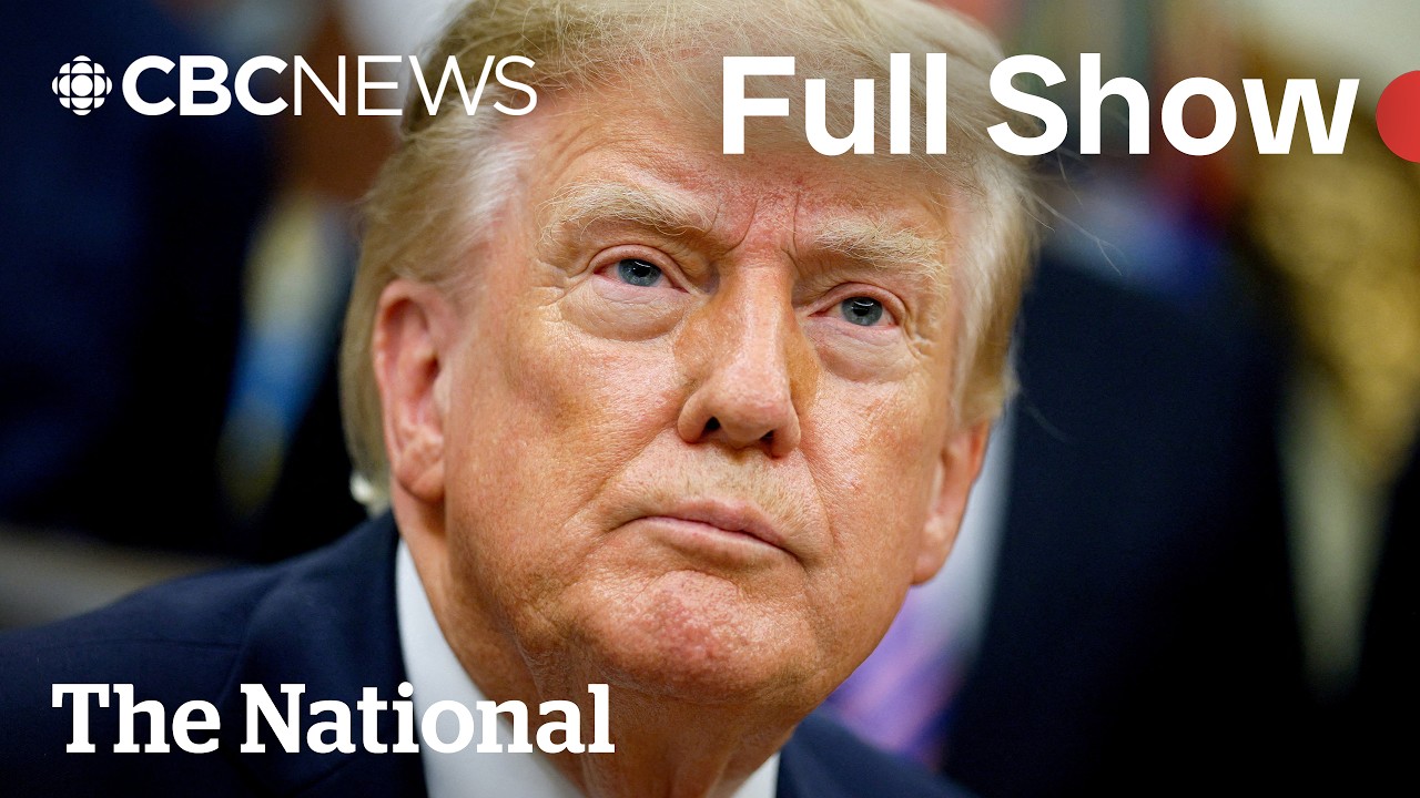CBC News: The National | Trump says Greenland's security now under U.S. control