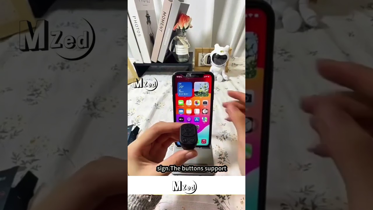 How to Use MZeD Bluetooth Finger Ring Remote Control
