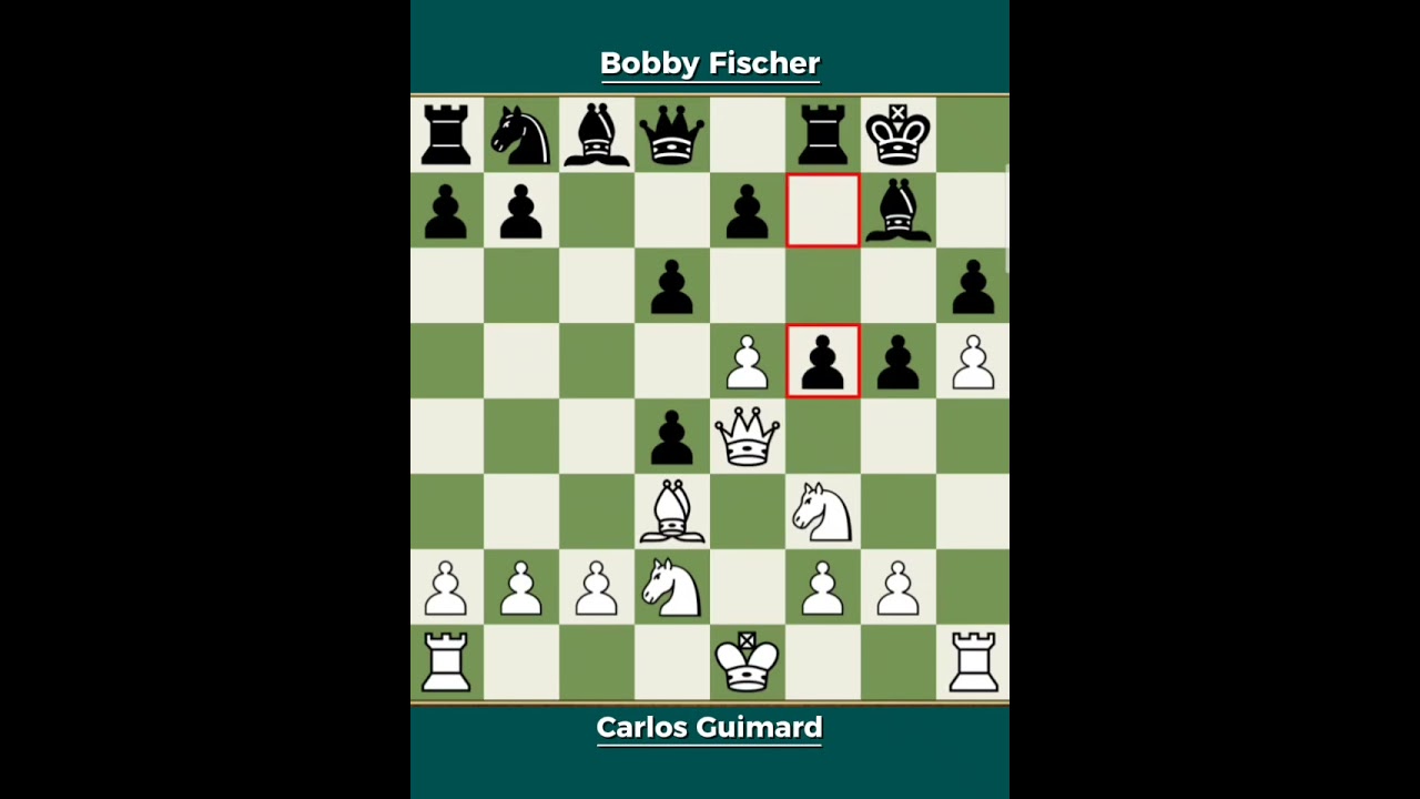 Carlos Guimard vs Bobby Fischer ◉ International Tournament, Buenos Aires 1960