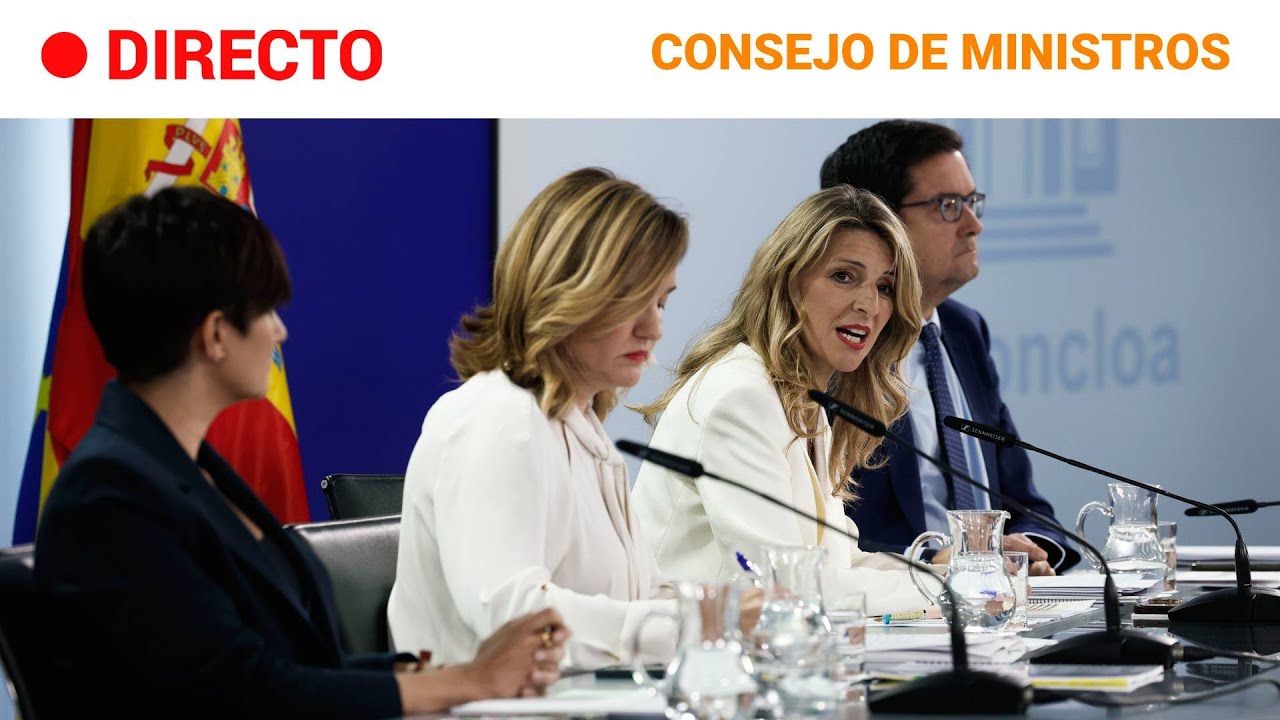 CONSEJO DE MINISTROS: APRUEBA LA REDUCCIÓN DE LA JORNADA LABORAL | RTVE Noticias