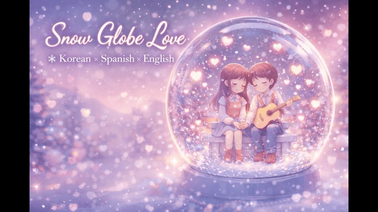 Snow Globe Love ❄️ | Korean x Spanish x English Valentine Song 2026 💕 (Crystal Love)