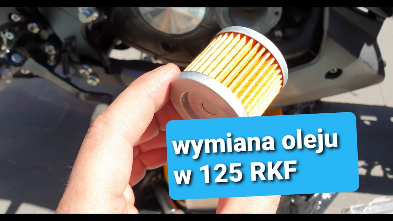 keeway RKF , wymiana oleju 125