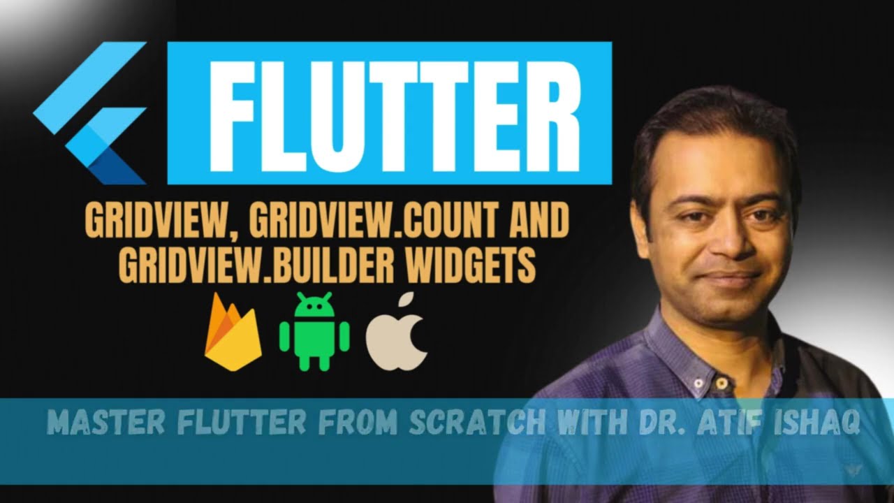 Master GridView & GridView.builder in Flutter – Ultimate Guide for Dynamic Grid Layouts (Lecture 11)