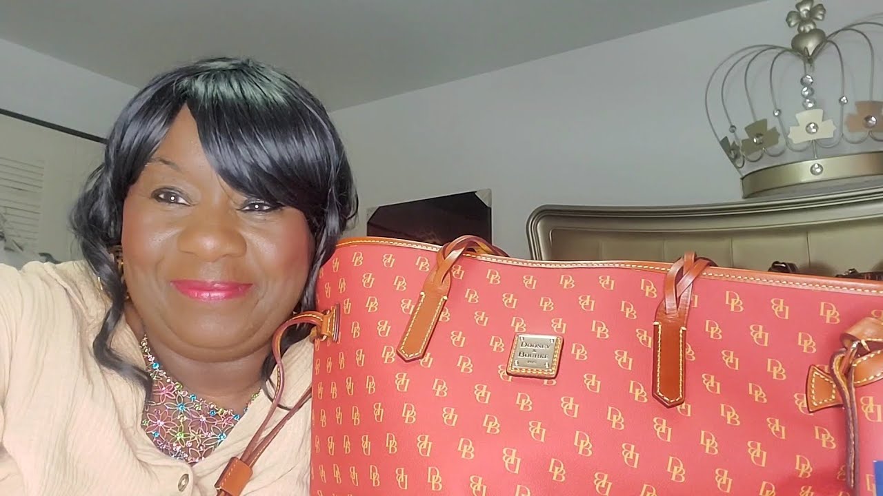 Monogram Monday - My Collection of Dooney and Bourke Gretta Print Bags 🔥🔥🔥