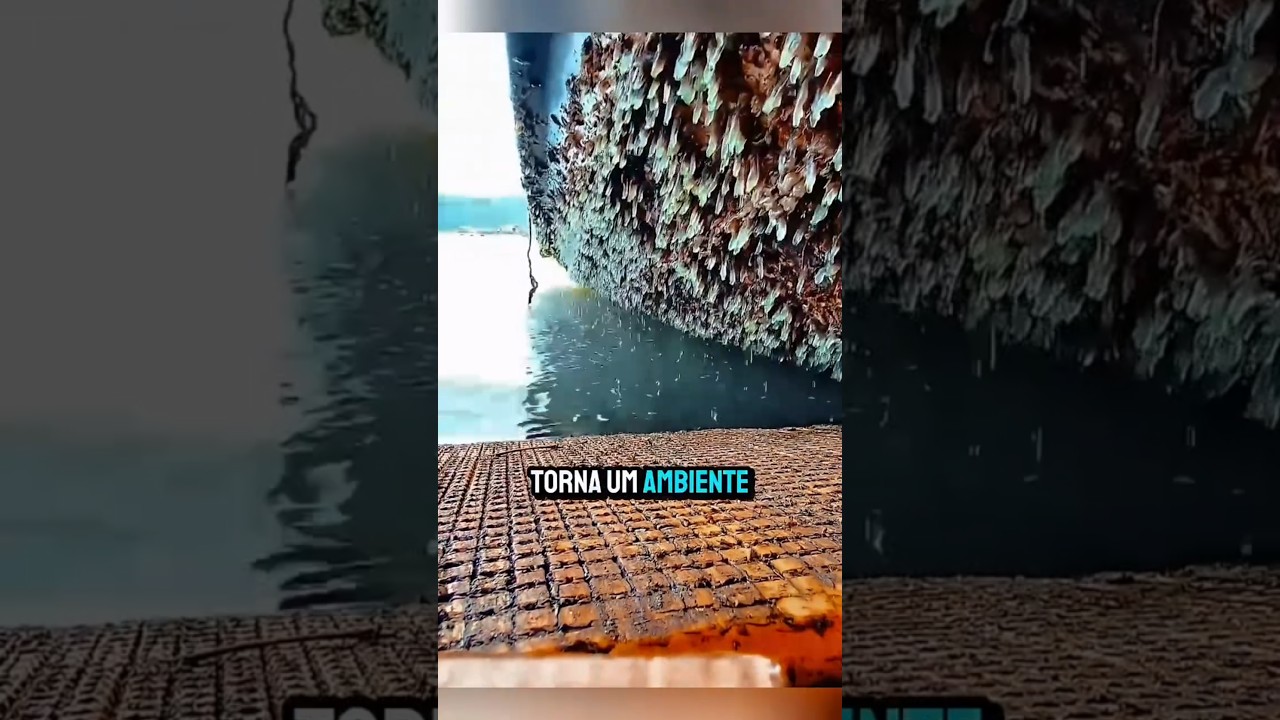 ⚓ Por que os Navios Ficam Cheios de Cracas no Mar? 🌊
