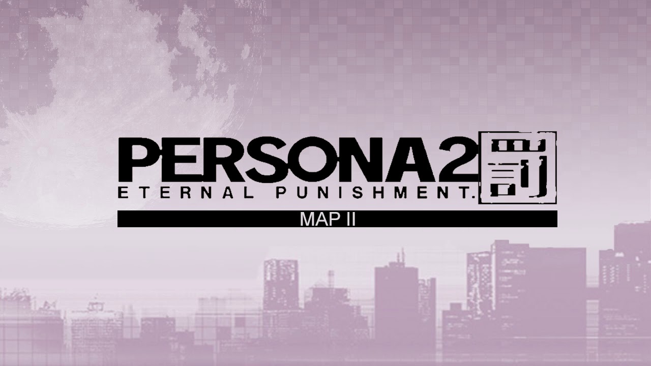 Map II - Persona 2 Eternal Punishment (PSP)