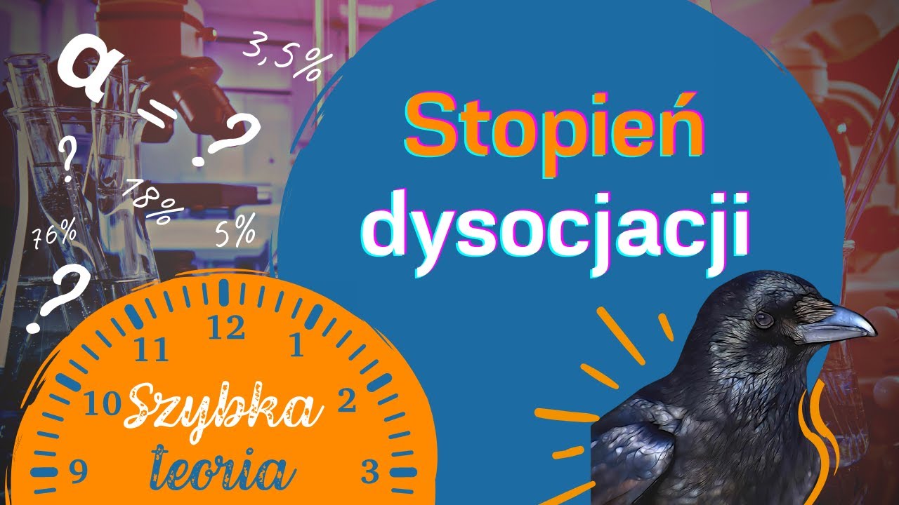 ZROZUM STOPIEŃ DYSOCJACJI - MATURALNY STOPIEŃ DYSOCJACJI - SZYBKA TEORIA