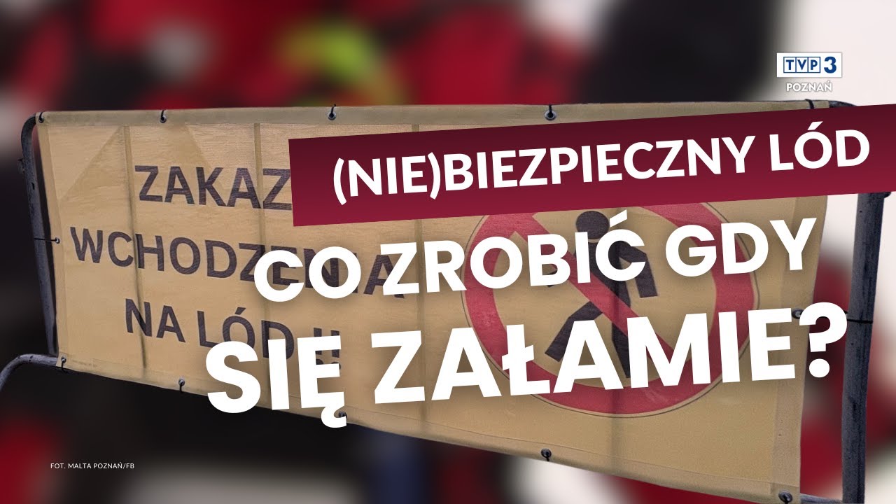 🔵 CO ZROBIĆ GDY LÓD SIĘ POD NAMI ZAŁAMIE? || POLICJA I STRAŻ WYJAŚNIA