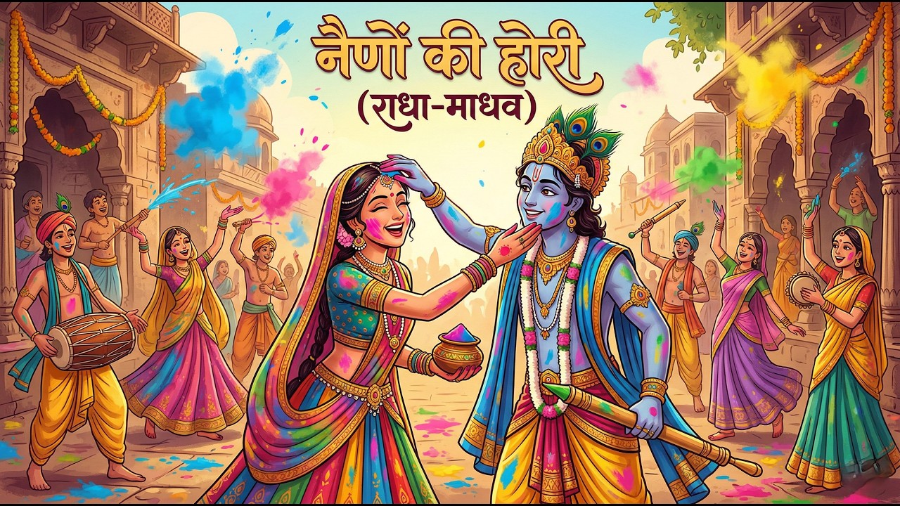 Naino Ki Holi | नैणों की होरी | राधा कृष्ण की प्रेम भरी होली | Special Holi Bhajan 2026