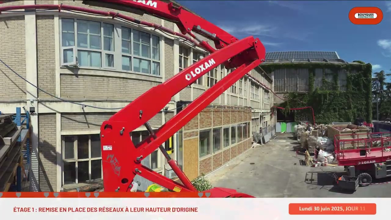 Mise en oeuvre de la Fair’Façade® GOYER sur le site SNCF des Ardoines par Bouygues Construction