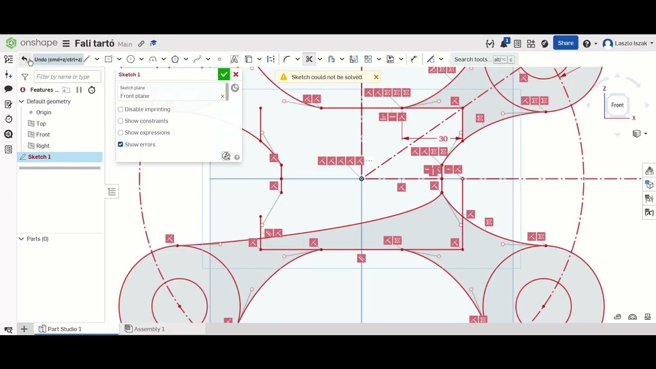 Onshape Great X. :) Basic.