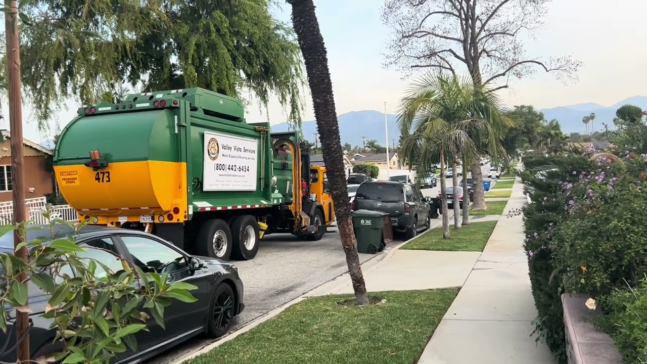473,475,479,and 481 picking up garbage today 