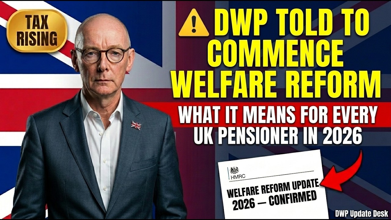 ⚠️ DWP TOLD TO COMMENCE WELFARE REFORM &mdash; WHAT IT MEANS FOR EVERY UK PENSIONER IN 2026