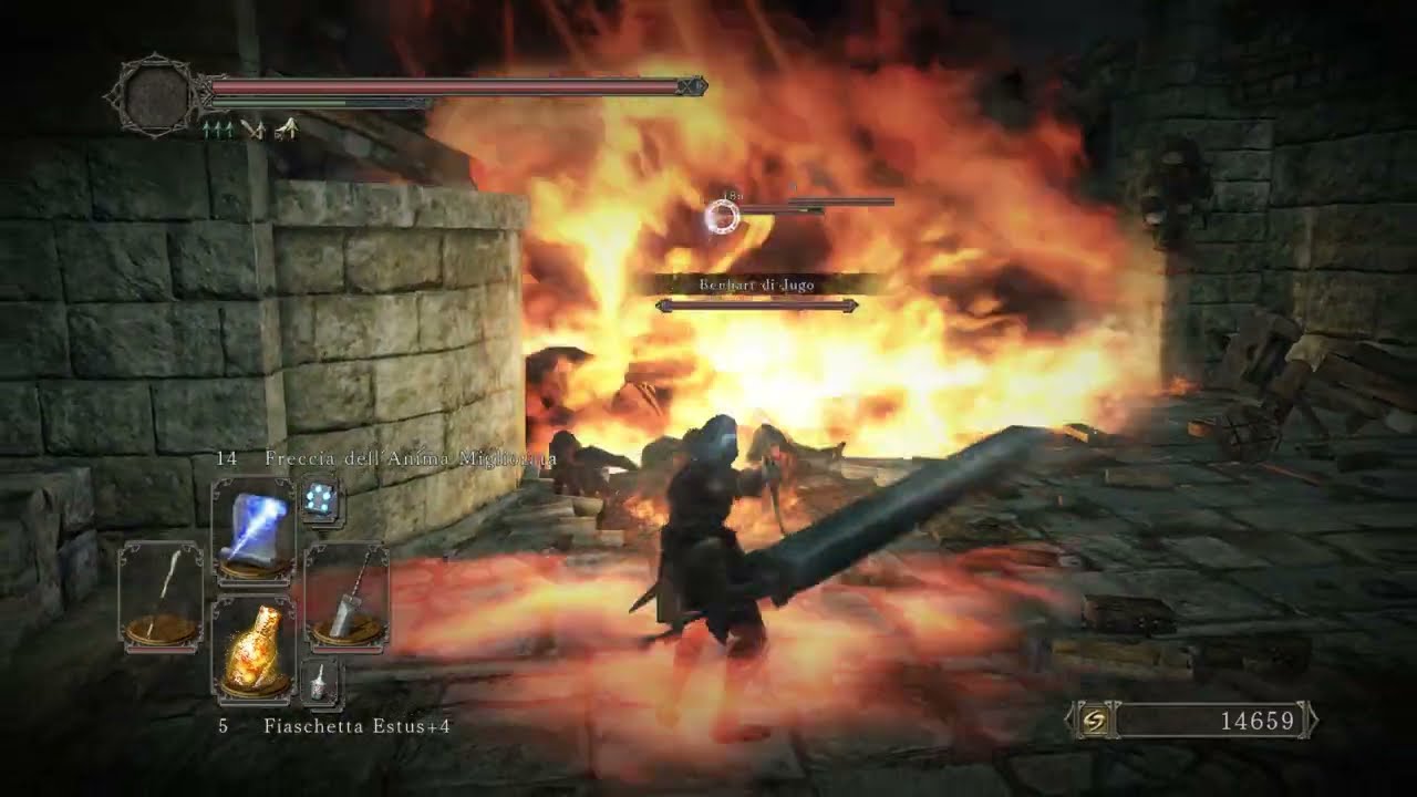 dark souls 2- boss fight: signore dei giganti