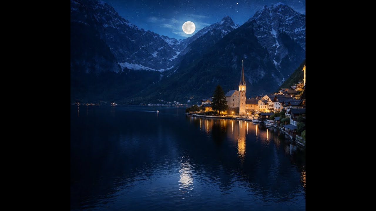 Deep Focus Night Study Music 🌙 Calm Ambient Soundscape | 1 Hour