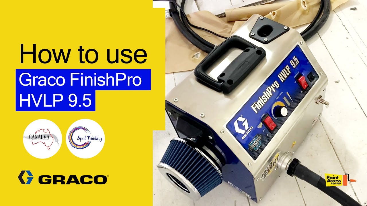Руководство по настройке краскораспылителя Graco HVLP 9.5 Procomp