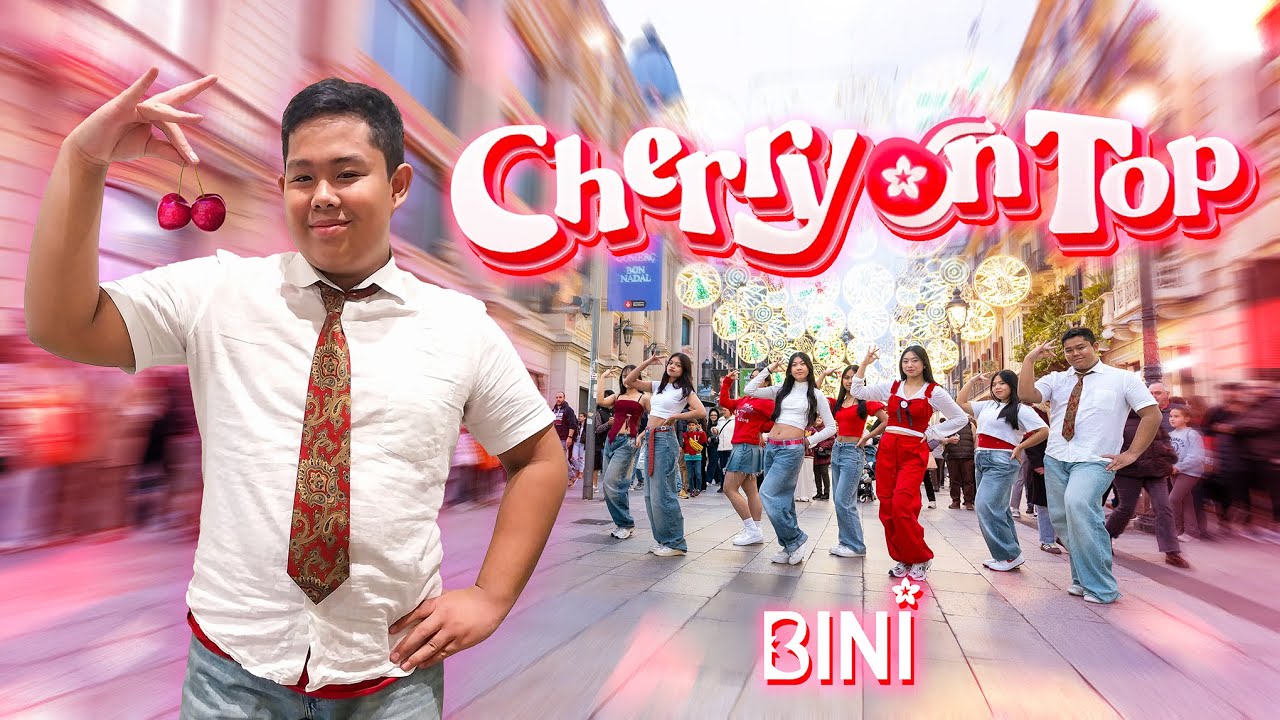 [PPOP IN PUBLIC] CHERRY ON TOP - BINI | Dance cover by TADHANA from Barcelona