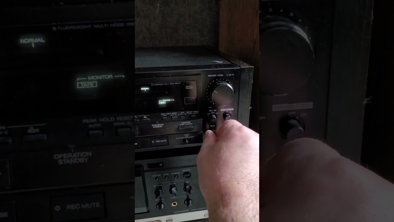 Aiwa Xk 009 калибровка и запись видео для Артема