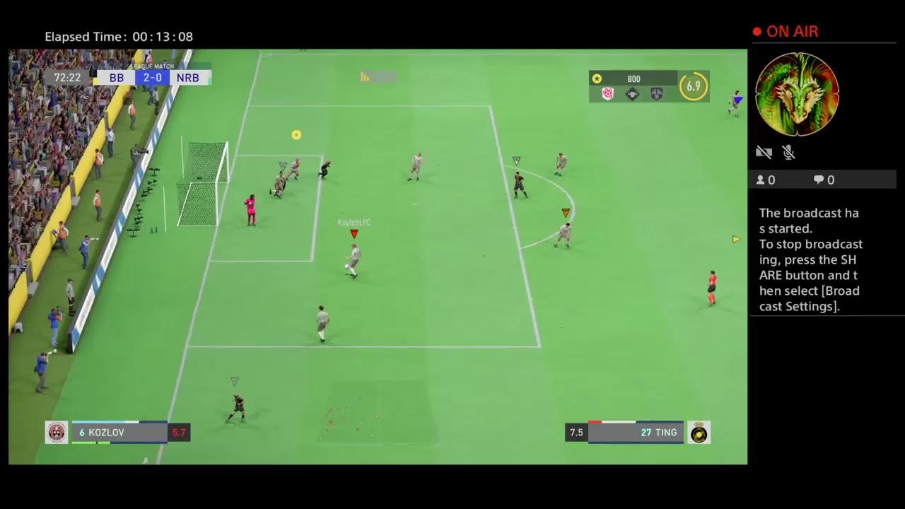 KaylenLFC's Live PS4 Broadcast