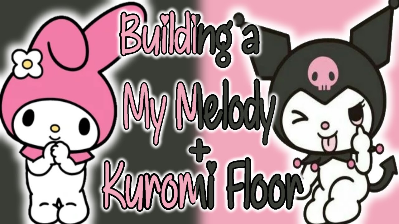 Building a My Melody and Kuromi Floor | Roblox My Hello Kitty Cafe | Riivv3r