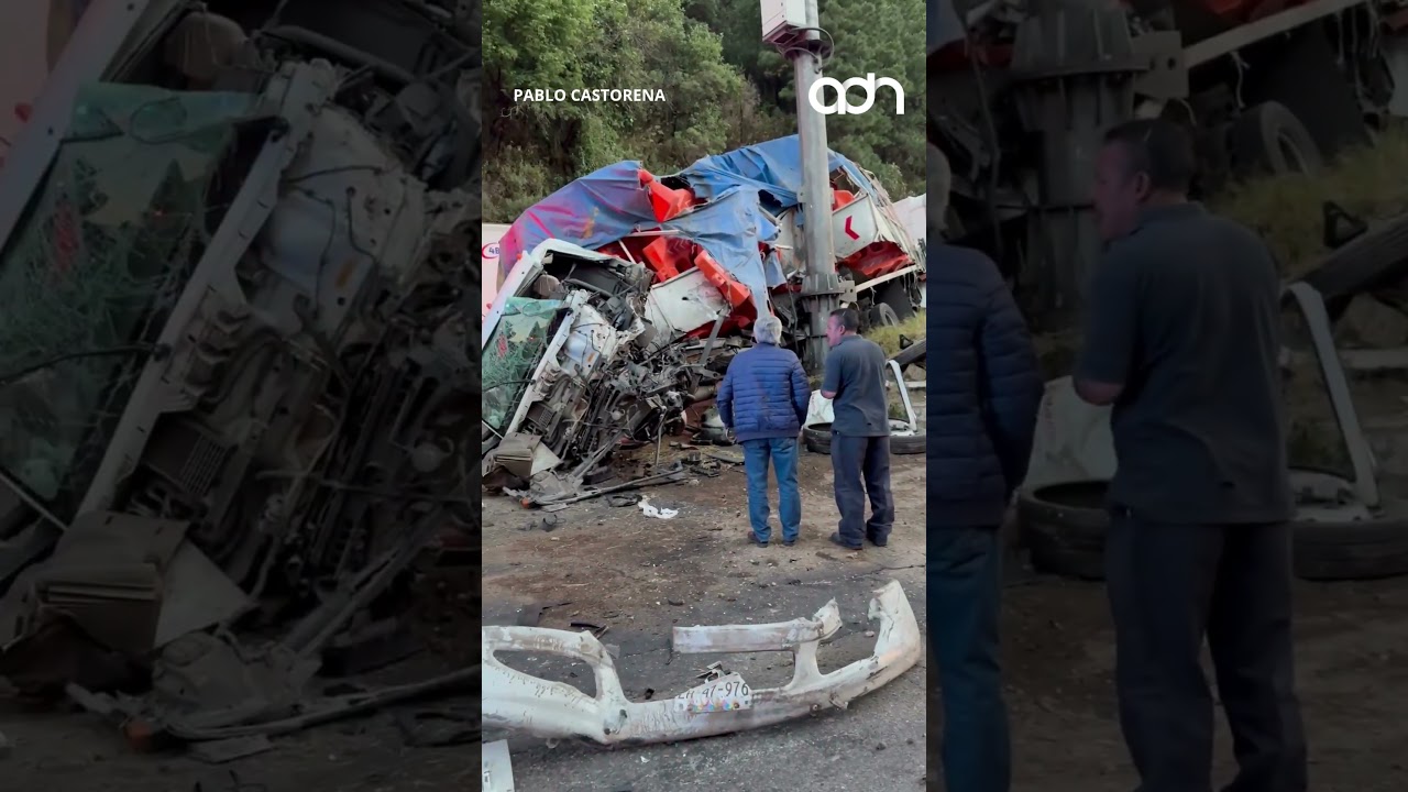 Carambola deja un muerto y 3 heridos en la carretera M&eacute;xico-Toluca