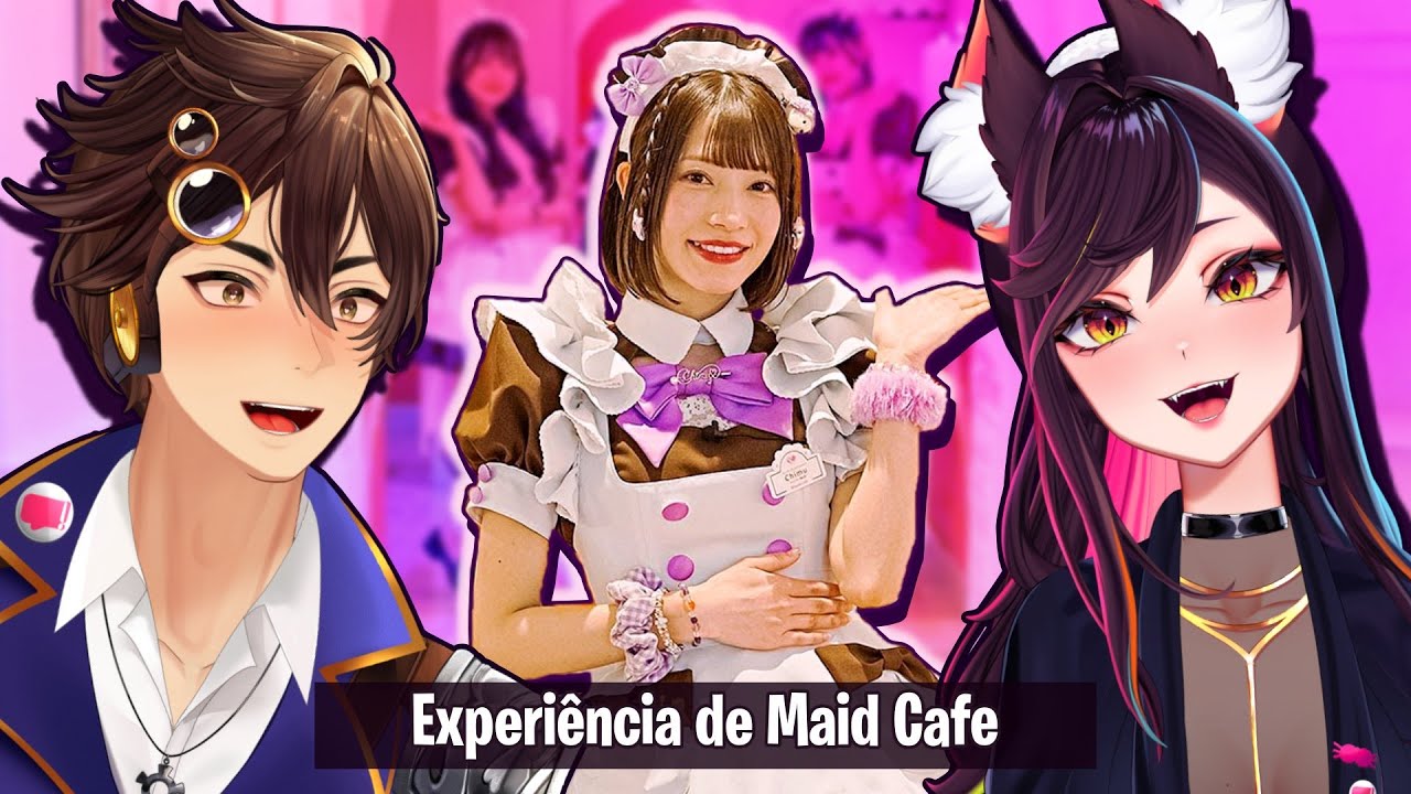 REACT: Visitando Um Maid Cafe Japonês Para Conhecer Uma Empregada Famosa!