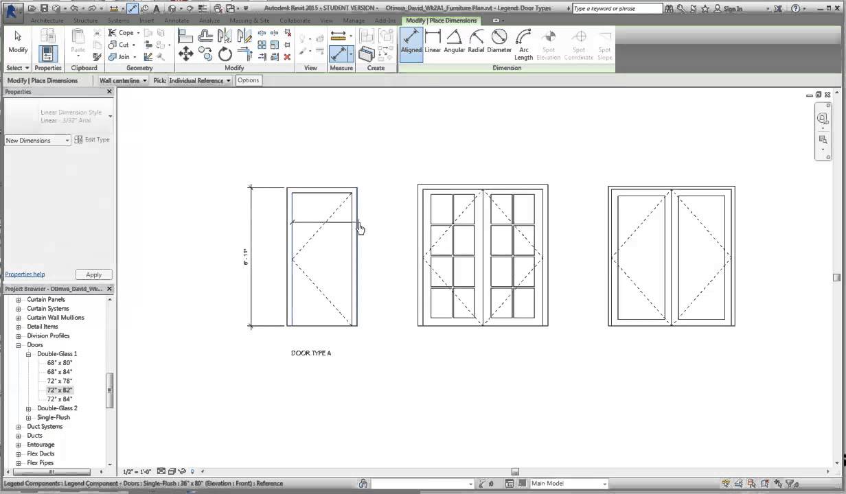 Revit Door Schedule and types