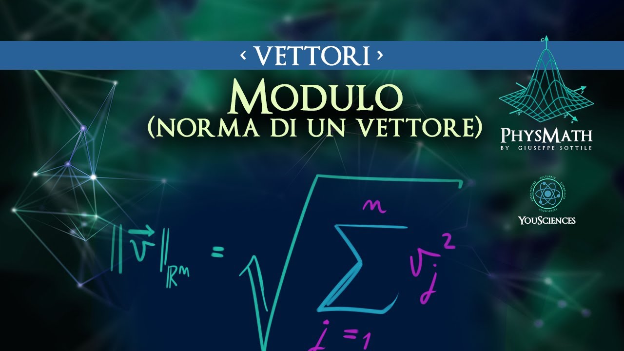 Modulo di un vettore in uno spazio euclideo