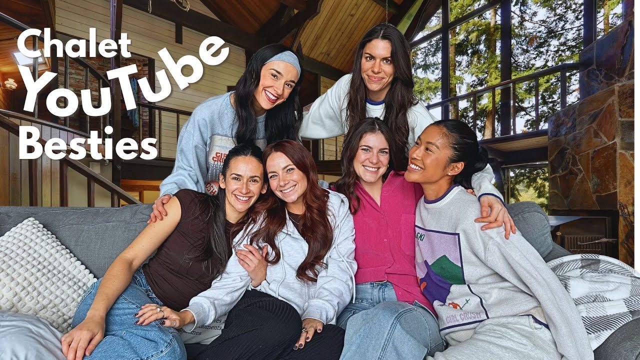 VLOGMAS | Getaway au chalet avec les YouTube besties 🥹🩷
