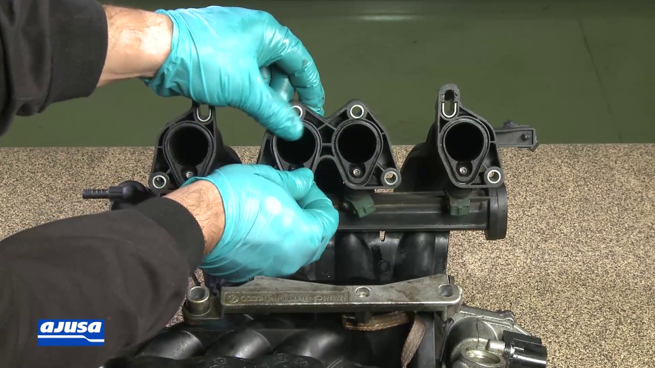 Volkswagen Golf 1.6 AKL Intake Manifold Gasket / Colector Admisión .