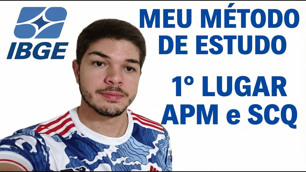 Minha estratégia para o 1° Lugar no IBGE