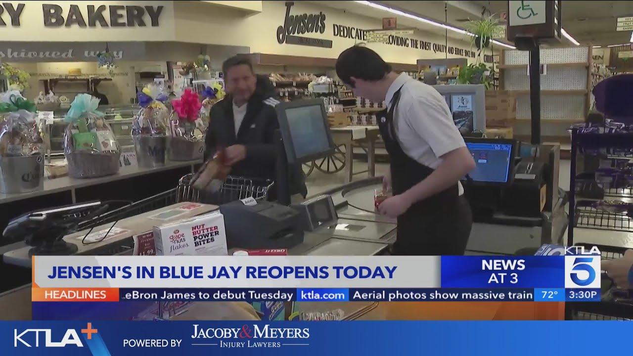 Grocery store reopens in San Bernardino after being closed amid winter storms