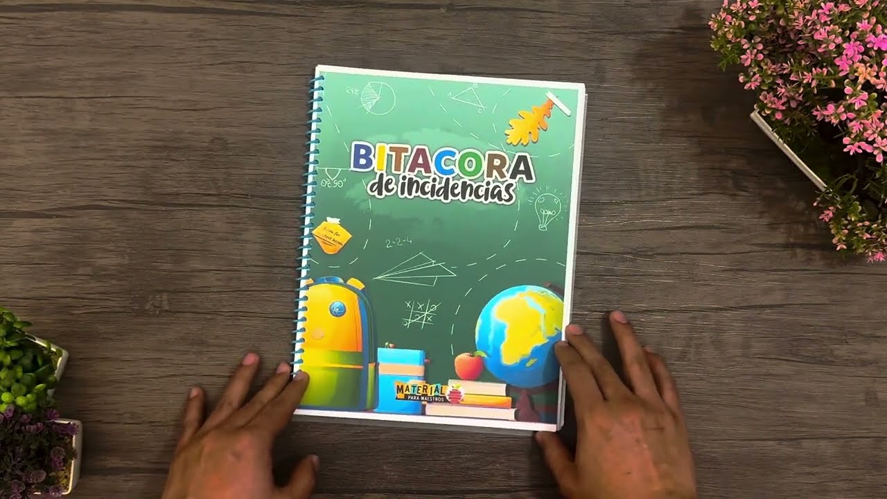 Bitácora de incidencias escolares para imprimir