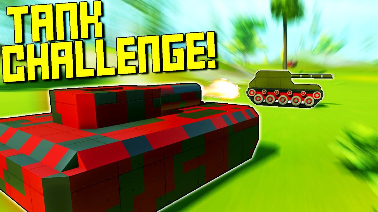 The Ultimate Tank Challenge with the Tank Tracks Mod!  - Scrap Mechanic Multiplayer