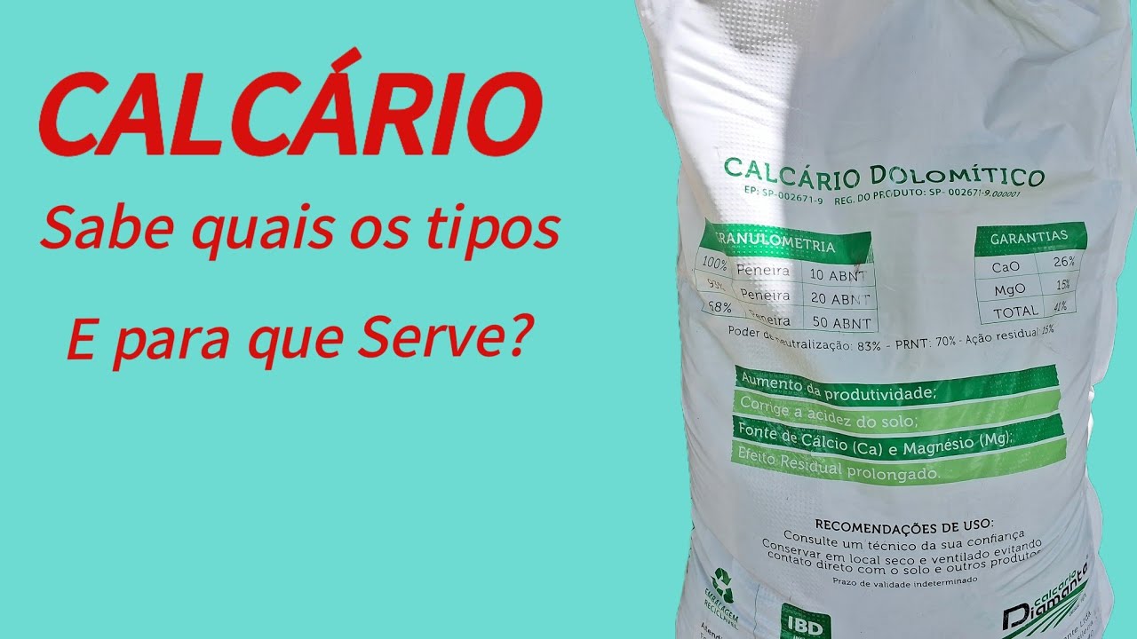 SABE QUAIS OS TIPOS DE CALCÁRIO E PARA QUE SERVE? @hortalicasalencar
