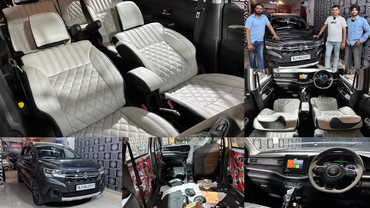 इसे कहते है Luxury Interior - XL6 MODIFIED 2023 | XL6 MODIFICATION 2023 | XL6 | Airbag seat covers