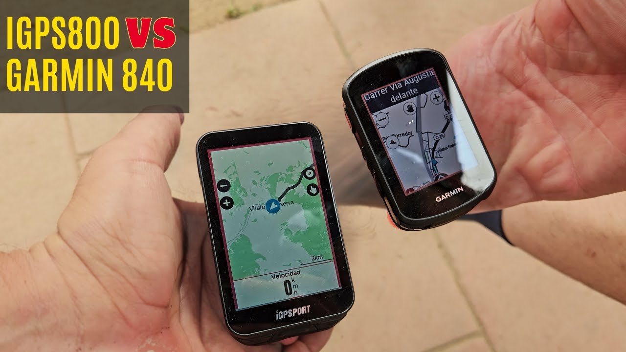GARMIN 840 VS IGS800 Rápida comparativa