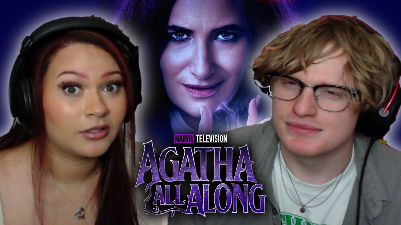 AGATHA ALL ALONG TRAILER REACTION. Marvel television | Disney+ Official Trailer | WandaVision